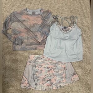 LUCKY IN LOVE 3-Piece Set - tennis GOLF Pickleball MEDIUM Camo